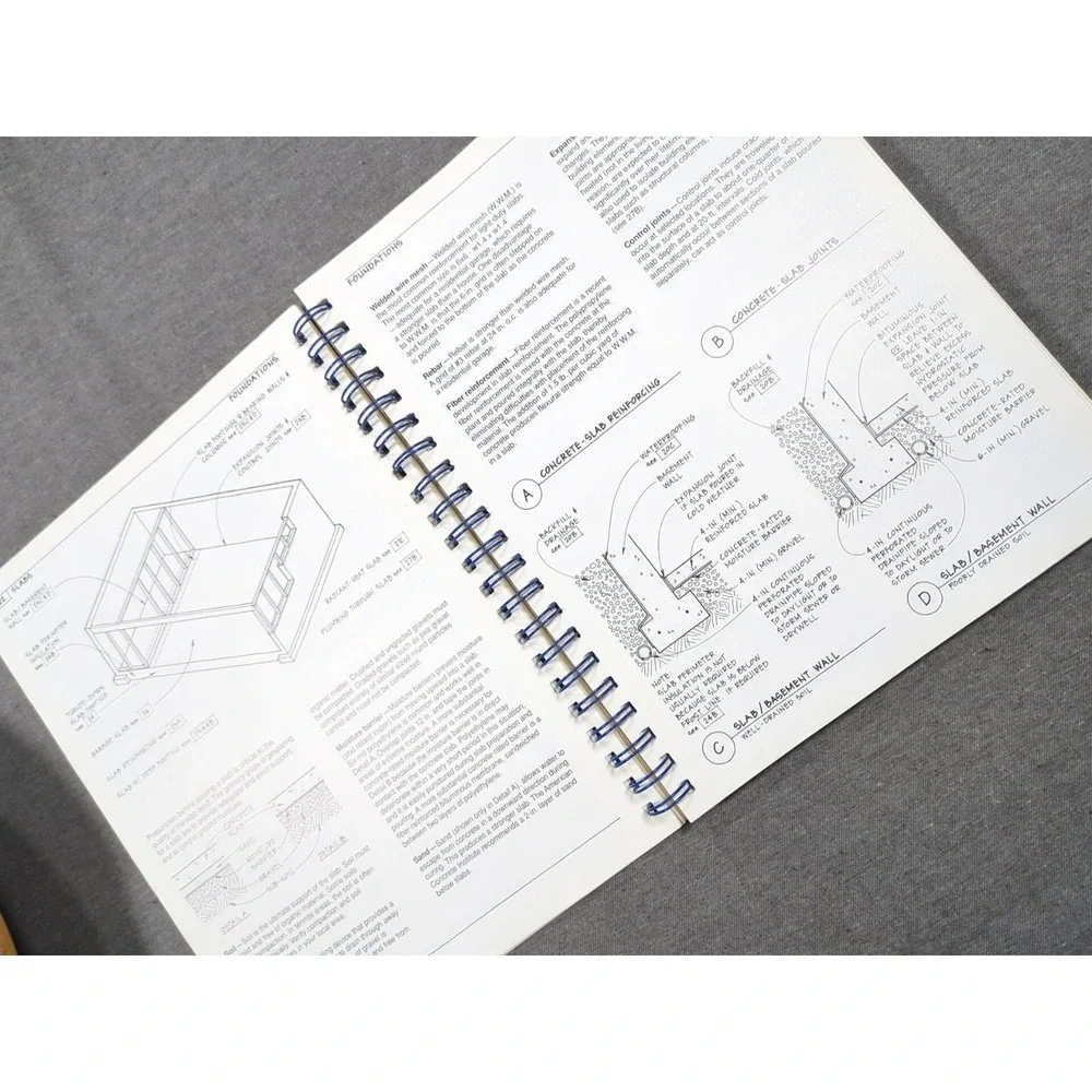1991 Graphic Guide to Frame Construction Rob‎ Thallon Taunton Press Spiral Bound
